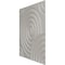 Ekena Millwork 19 5/8in. W x 19 5/8in. H Spiral EnduraWall Decorative 3D Wall Panel Covers 2.67 Sq. Ft. WP20X20SPCSV - alternate 2